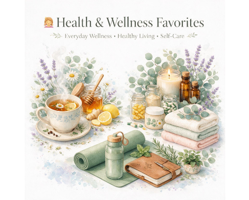 💆‍♀️Health & Wellness Favorites cover photo collage