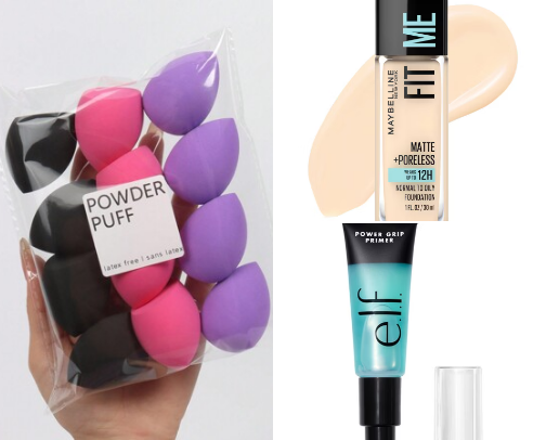 Affordable makeup cover photo collage