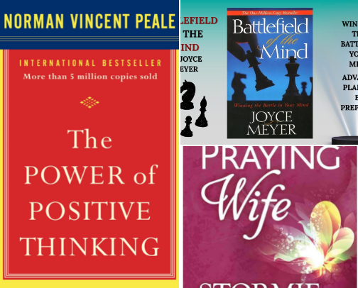 Faith strengthening books cover photo collage