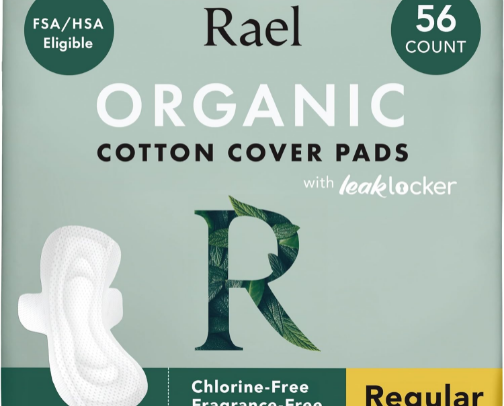 100% Organic Cotton Pads for Menstrual Cycles & Myomectomy Surgery ❤️‍🩹 cover photo collage