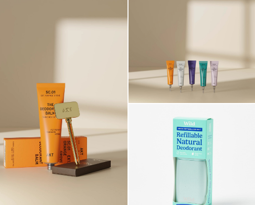 My Favourite Natural Deodorants cover photo collage