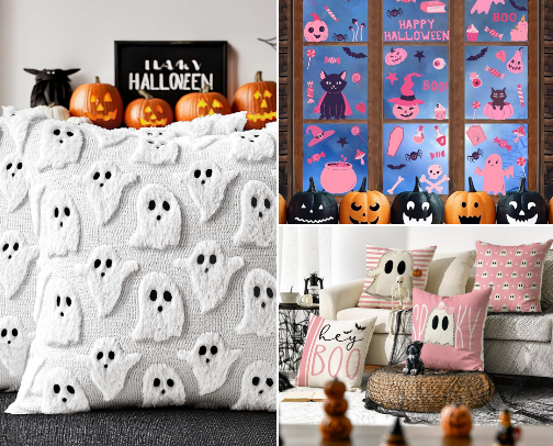 Spooky yet Cutesy for Halloween cover photo collage
