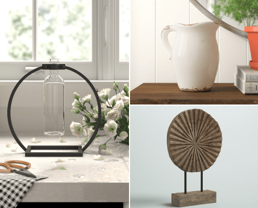 Farmhouse / boho/ rustic home upgrades cover photo collage