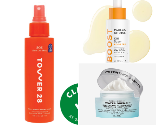 how i have glass skin!! cover photo collage