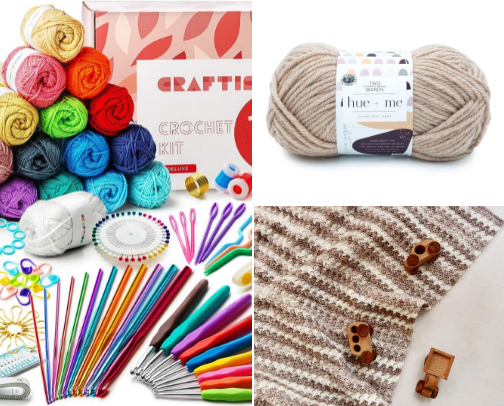 Crochet must haves cover photo collage