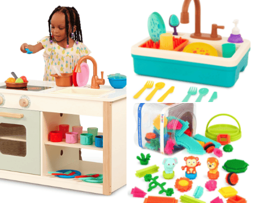 Xmas gifts for toddlers 2-4 under 50$ cover photo collage