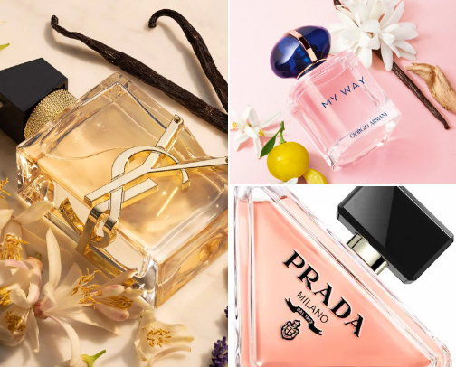 Best Perfumes cover photo collage