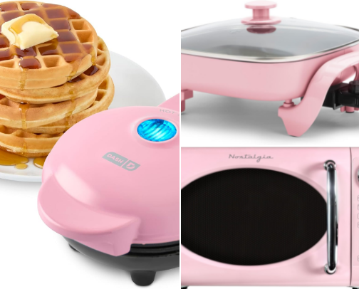 My All Pink Amazon Kitchen Makeover cover photo collage