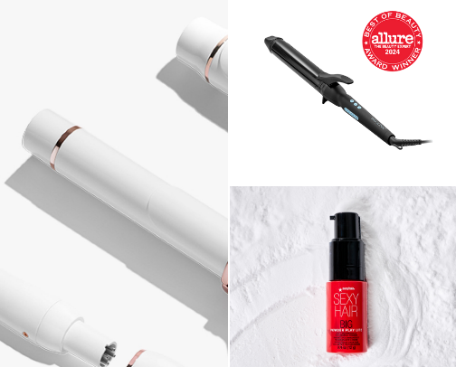 Hair necessities cover photo collage