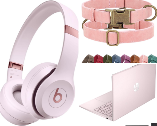 All Things Pink cover photo collage