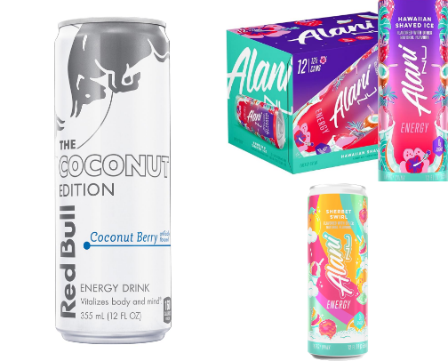 My favorite Red Bull and Alani flavors! cover photo collage