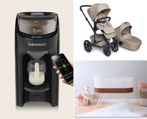 newborn must haves that will make your life easier 🤍🍼🩵 🧸 cover photo collage