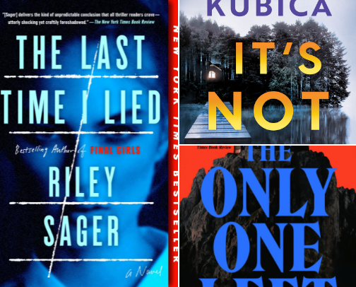 Thriller Books I loved recently cover photo collage