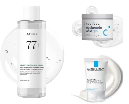 POV: I didn’t change my face. Just my skincare. cover photo collage