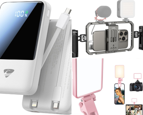 Content creator essentials cover photo collage
