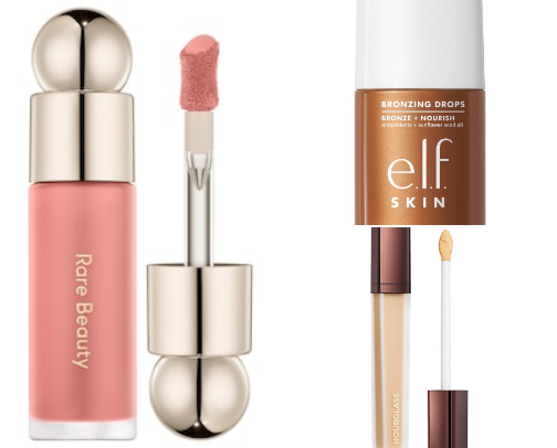 For flawless make-up routine cover photo collage