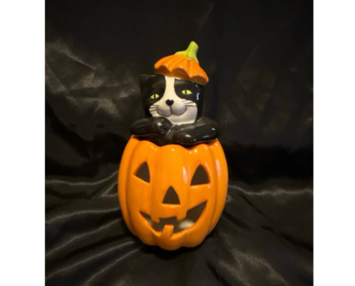 Vintage Halloween decor that I love! cover photo collage