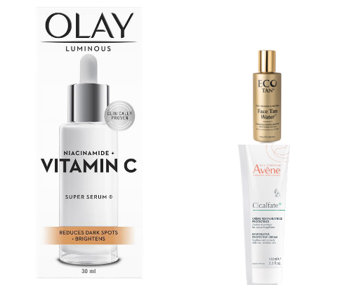 Skincare Favs cover photo collage