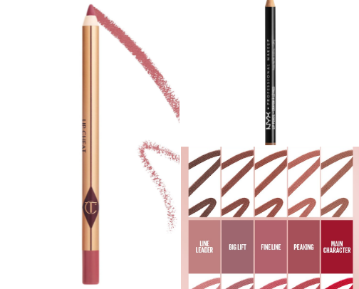 Lip liners✨ cover photo collage
