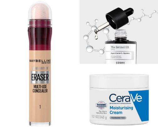 My favorite beauty recs cover photo collage