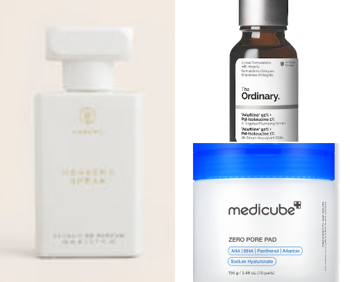 Skincare routine cover photo collage