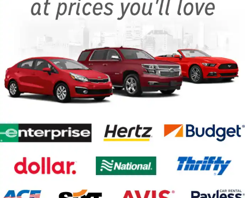 Car Rental's, Vacation Deals & Hotels cover photo collage
