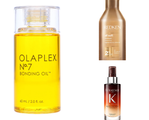 Haircare cover photo collage