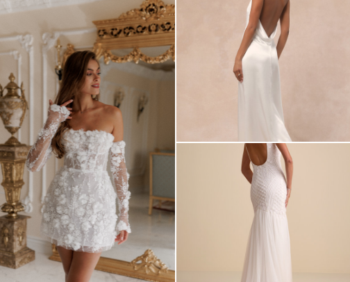Bridal Era Dresses cover photo collage