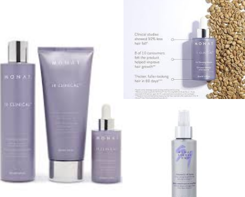 Monat haircare! cover photo collage