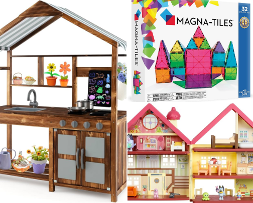 Our fave toys ✨ cover photo collage