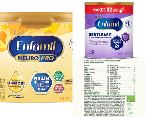 Best Formulas for Transitioning from Breastfeeding & Sensitive Stomachs 🍼 cover photo collage