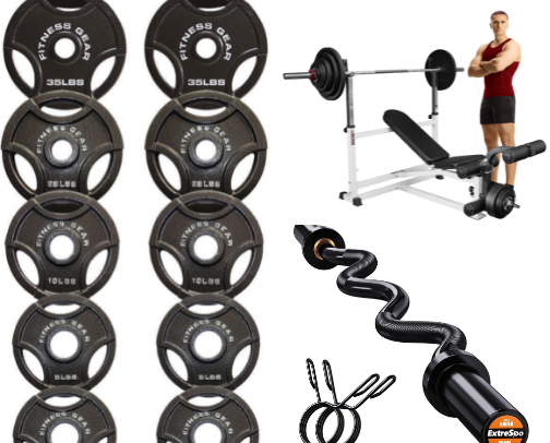 Workout smarter, get stronger! Check out my list of home gym and strengthening equipment. I love these aids that have helped me achieve my strength goals! cover photo collage