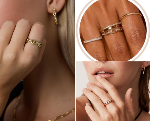 My Favorite Everyday Rings💍 cover photo collage