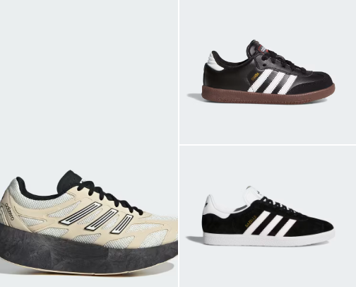 👟ADIDAS trend shoes 👟 cover photo collage