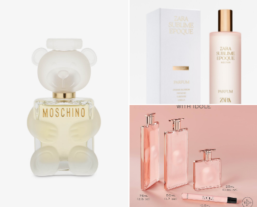 Some perfumes I used, recommend all of them! cover photo collage