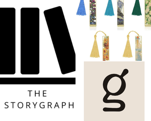 Bookish app and accessories must haves cover photo collage