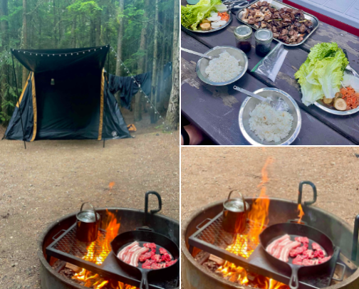 Camping Gear 🏕️ cover photo collage