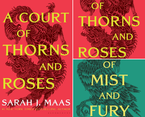 My fav romantasy books cover photo collage
