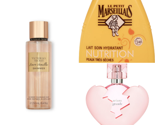 Products to smell good cover photo collage