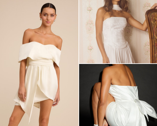 Cool Girl Wedding Outfits cover photo collage