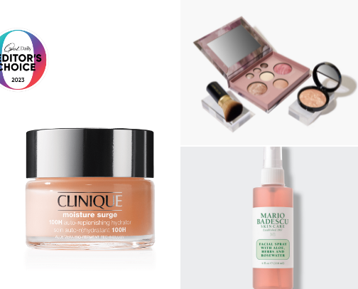 Makeup & Facial Products cover photo collage