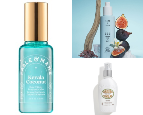 Body Mists Favs cover photo collage