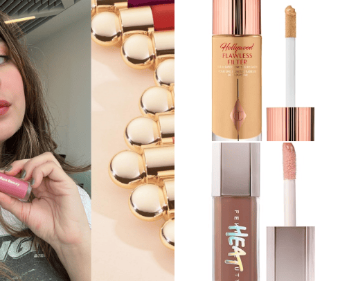 Vegan makeup💚 cover photo collage