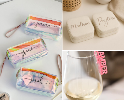 Bachelorette & Girls' Trip Goodie Bag, Swag & Favor Ideas cover photo collage