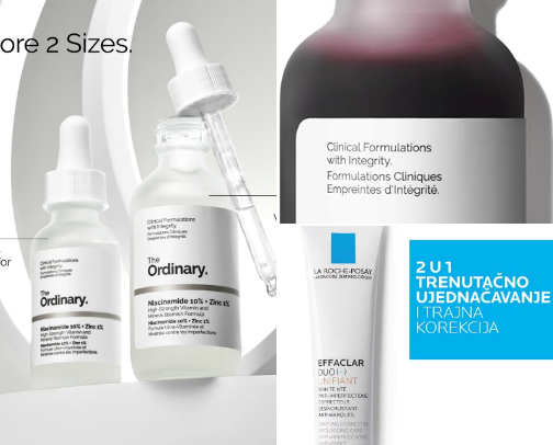 skin care cover photo collage