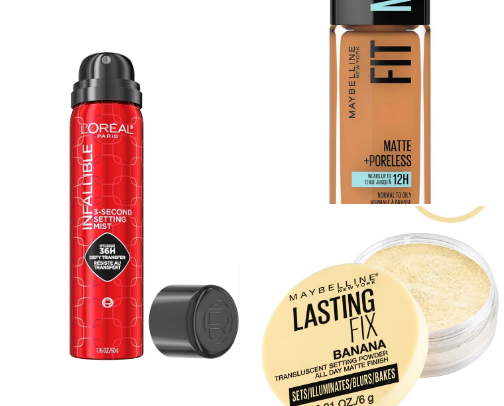 favorite drugstore beauty recs 💕 cover photo collage