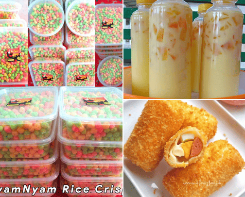 Ide jualan cemilan simple bikin sendiri cover photo collage