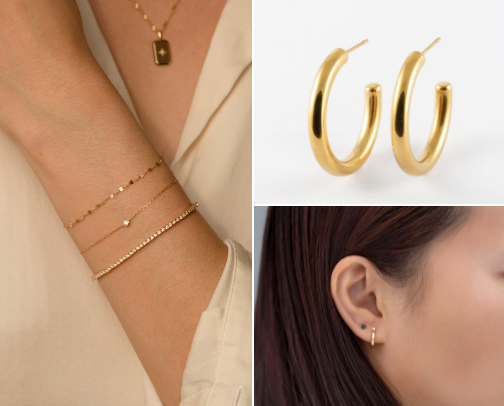 Everyday jewelry that says Less is More! cover photo collage