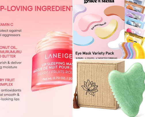 My favorite beauty recs cover photo collage