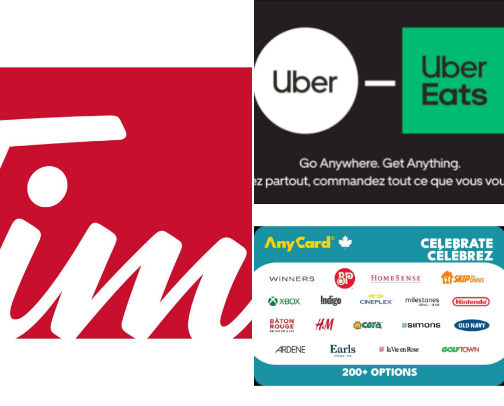 Gift Cards cover photo collage